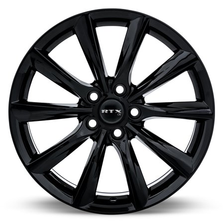 Rtx Alloy Wheel, Alto 18x8.5 5x114.3 ET35 CB64.1 Gloss Black 082728